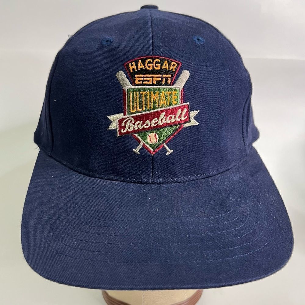 Haggar ESPN Ultimate Baseball Navy Ball Cap by Lion